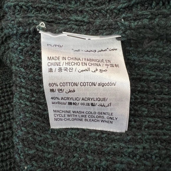 Style & Co Deep Pine Green Pullover Sweater I-10 - Picture 8 of 11